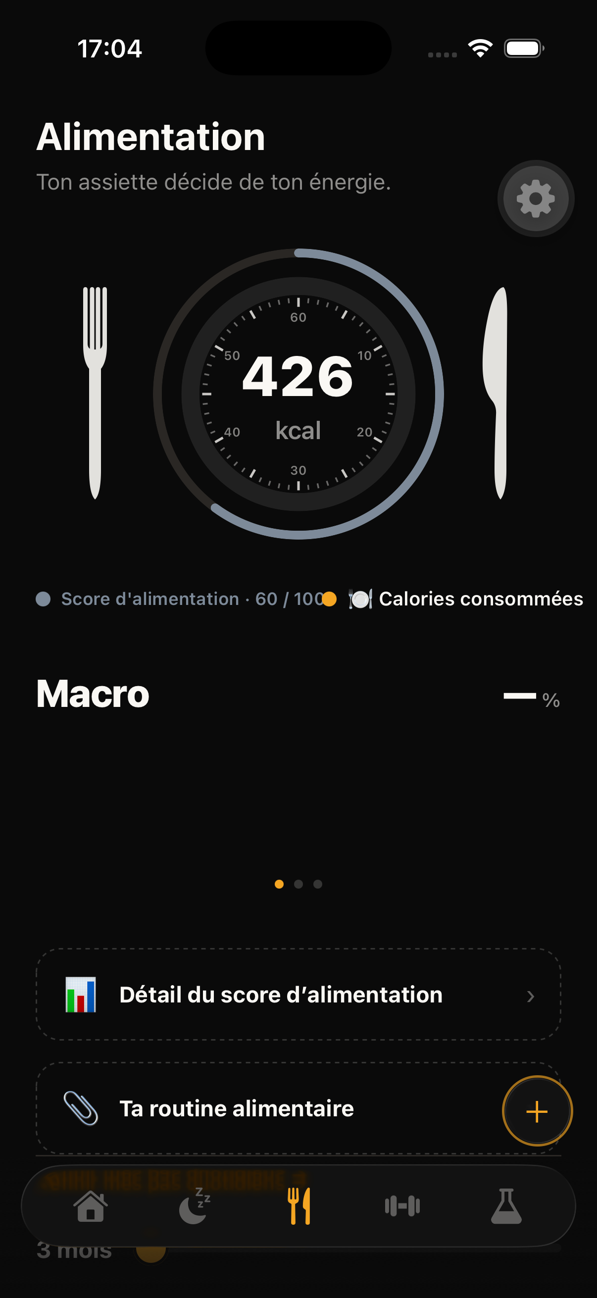 Ecleptic nutrition screen